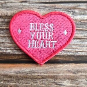 Bless Your Heart Funny Country Southern Western Iron On Patch